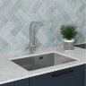 Кухонная мойка FLORACIO Steel F.5844.SSD (DECOR), нержавеющая сталь