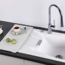 Кухонная мойка SCHOCK Waterfall 45D, магма (700554)