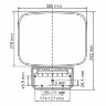 Сиденье для душа WasserKraft SS401 цвет белый