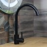 Смеситель для кухни  MELANA-F610103B Tondo черный