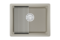 Мойка для кухни Granula Kitchen Space 5501iU креман, 55х45 см, прямоугольная