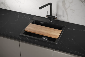 Мойка для кухни Granula Estetica 5201 турмалин, 52х50 см, прямоугольная