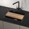 Мойка для кухни Granula Estetica 5201 турмалин, 52х50 см, прямоугольная