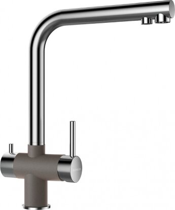 Смеситель SCHOCK VITUS  710610 серебристый камень