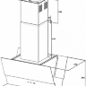 Островная вытяжка Korting KHA 99750 GN