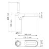Смеситель WasserKRAFT Kammel 1803 для раковины