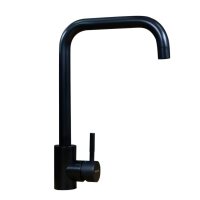 Смеситель для кухни  MELANA-F610104B Tondo черный
