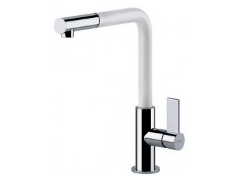 Смеситель кухонный Franke Neptune Evo nozzle (115.0373.944) белый