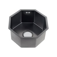 Мойка Octavia MELANA Profline D400B 1,2/200 ГРАФИТ врезная фигурная