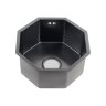 Мойка Octavia MELANA Profline D400B 1,2/200 ГРАФИТ врезная фигурная