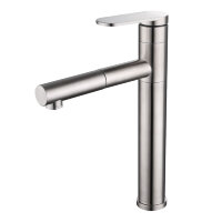 Смеситель для кухни  MELANA-F610303 Stello, вытяжной излив