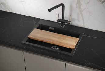 Мойка для кухни Granula Estetica 5804 шварц, 58х50 см, прямоугольная