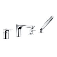 Смеситель WasserKRAFT Salm 2755 для ванны с коротким изливом