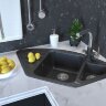 Смеситель Paulmark Essen Es213011-BLCR для кухонной мойки, песок / хром
