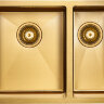 Мойка кухонная Paulmark Annex PM545944-BGL из нержавеющей стали, брашированное золото