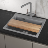Мойка для кухни Granula Estetica 5804 алюминиум, 58х50 см, прямоугольная