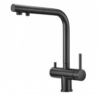 Смеситель для кухни Milacio MCU.559.TB Ultra Total Black