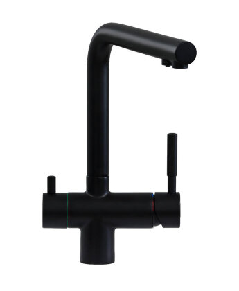 Смеситель для кухни Seaman Visconti SSL-7328-NM черный матовый