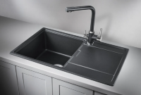 Мойка для кухни Granula 7804 шварц, 78х50 см, прямоугольная
