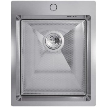 Кухонная мойка FLORACIO Steel F.4151.SSD (DECOR), нержавеющая сталь