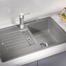 Врезная кухонная мойка  Blanco Zia 45 S вулкан серый
