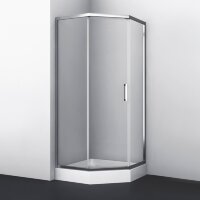 Душевой уголок пятиугольный WasserKRAFT Naab 86S38 100x100x200
