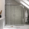 Душевой уголок 170x100x190 см WasserKRAFT Lippe 45S55 с раздвижными дверьми