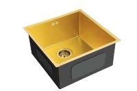 Мойка кухонная Emar PVD EMB-114 PVD Nano golden