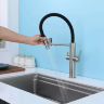 Смеситель Paulmark NEXUS Ne213999-BS Брашированная сталь