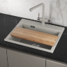 Мойка для кухни Granula Estetica 5804 базальт, 58х50 см, прямоугольная