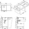 Мойка ALVEUS PURE 40 R NEW KMB-90 1149516