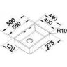 Кухонная мойка Blanco Claron 500-IF/A  521633