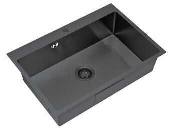 Кухонная мойка STEEL KITCHEN SKS 7551 GRAFIT