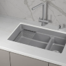Мойка для кухни Granula Kitchen Space 7304iU алюминиум, 73х45 см, прямоугольная