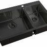 Врезная кухонная мойка ZorG ZL R 780-2-510-L Grafit