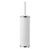 Ершик для унитаза напольный WasserKRAFT K-1027WHITE хром/белый
