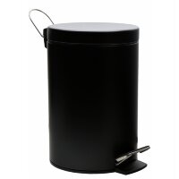 Ведро для мусора WasserKRAFT 5 литров K-635BLACK