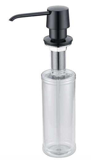Дозатор жидкого мыла ZorG Sanitary ZR-20 Bl чёрный