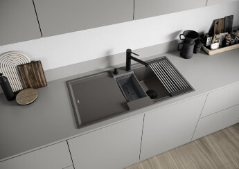 Кухонная мойка Blanco Adira 6 S темная скала  527603
