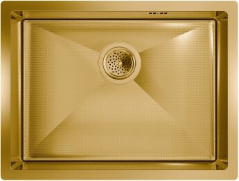 Мойка для кухни FLORACIO Steel (F.5844.GDD) DECOR Золото матовое
