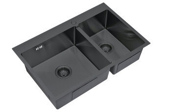 Кухонная мойка STEEL KITCHEN SKS 78-2-51-L GRAFIT