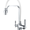 Смеситель для кухонной мойки ZORG Sanitary ZR 342-8 YF хром