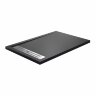 Душевой поддон WasserKRAFT Abens 20T35, прямоугольный 140x80x4 см, черный матовый