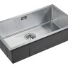 Мойка кухонная Paulmark Aller 74 Uni PM807444-BS из нержавеющей стали, нержавеющая сталь