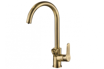 Смеситель для кухни ZORG Steel Hammer SH 901 BRONZE бронза