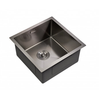 Мойка для кухни MILACIO Denia 44 Steel сталь воронёная MC.77439