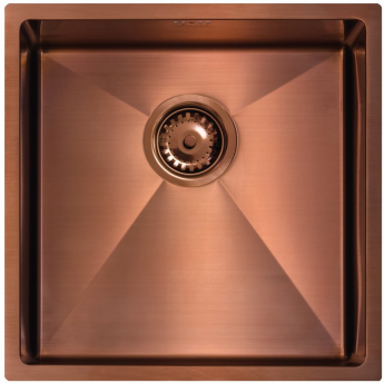 Мойка кухонная Seaman Eco Marino SME-440-CS (Copper Satin, PVD, satin), стандартная комплектация - Медь сатин