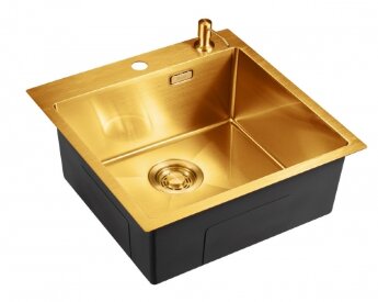 Мойка для кухни EMAR EMB-117A PVD Nano Golden
