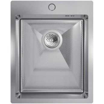 Кухонная мойка FLORACIO Steel F.4651.SSD (DECOR), нержавеющая сталь