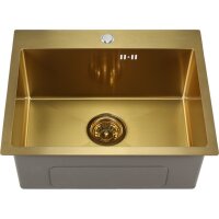 Мойка  MELANA ProfLine D5343HG 3,0/220 ЗОЛОТО врезная прямоугольная